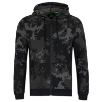 Korda Black Kamo Zip Hoodies